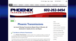 Desktop Screenshot of phoenix-transmission-repair.com