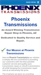 Mobile Screenshot of phoenix-transmission-repair.com